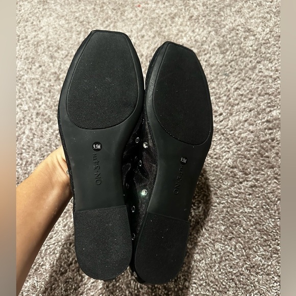 On 34th Macy’s Women’s Naomie Ballet Flats Created for Macy’s Like New ,size 9.5 - Picture 7 of 8